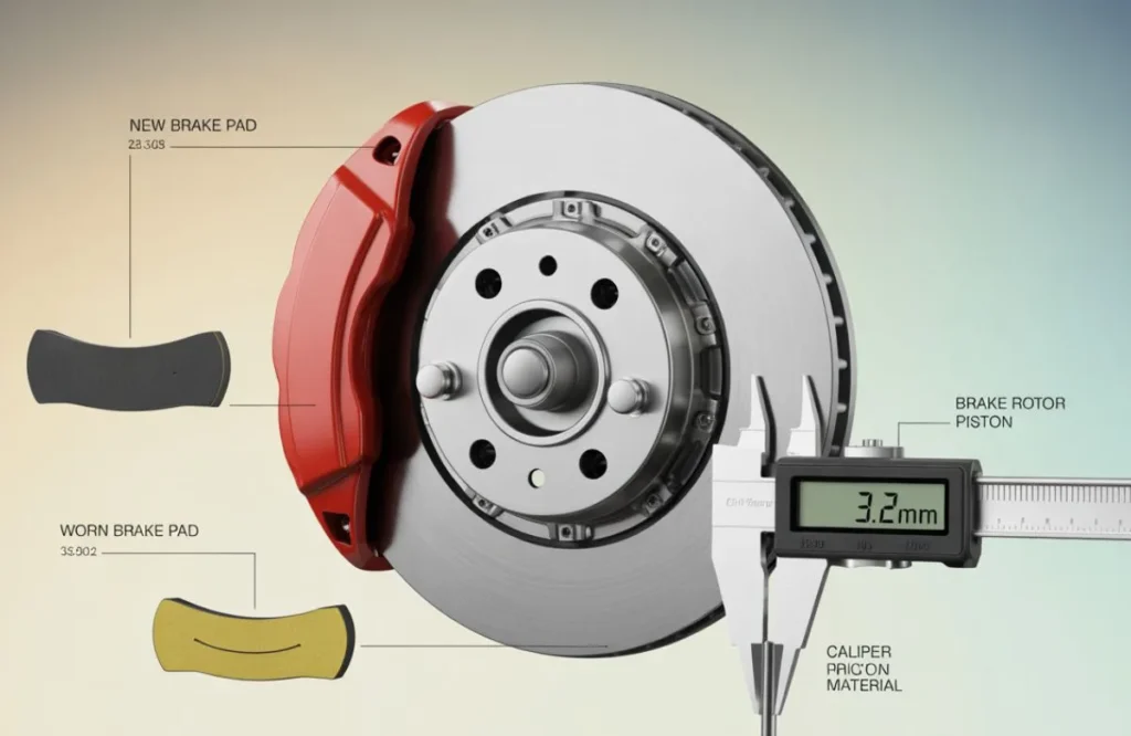how-to-measure-brake-pad-thickness