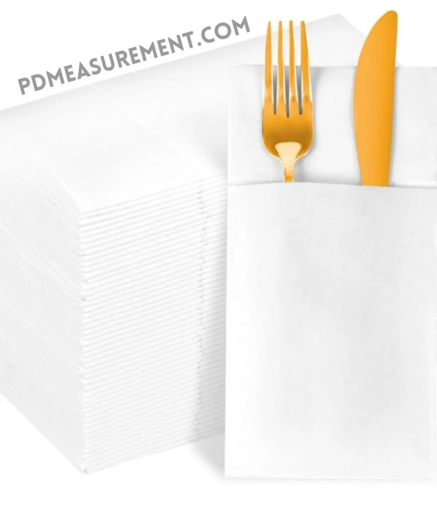 dinner-napkin-folded-10-inches-long