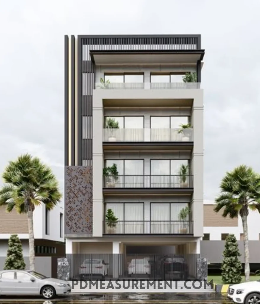 four-story-building-height-measure-40-feet-long