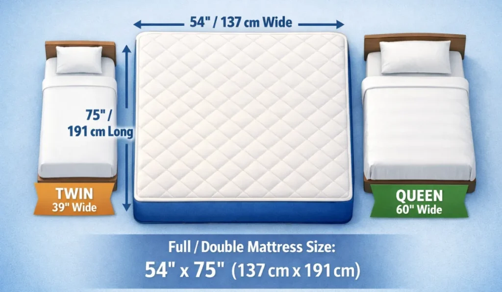 full-size-mattress-measurements