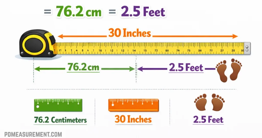 how-long-is-30-inche