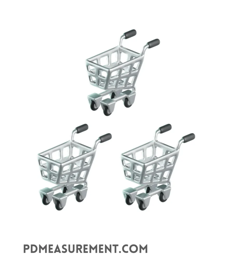 three-shopping-carts-end-to-end-10-feet-long