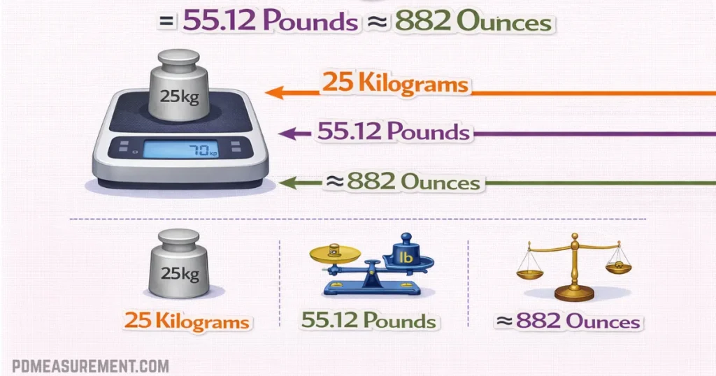 how-heavy-is-25-kilograms