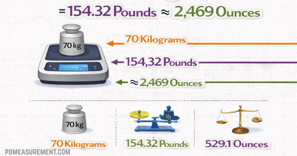 how-heavy-is-70-kilograms