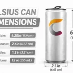 celsius-can-dimensions