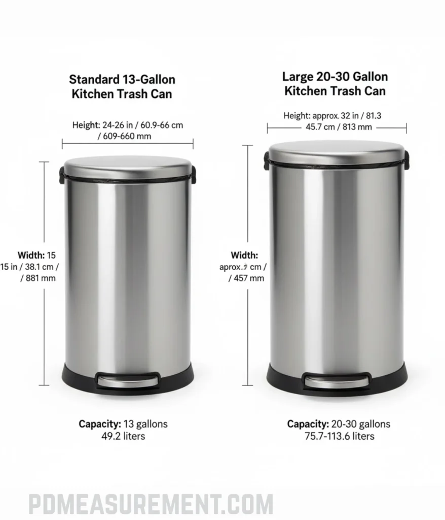 how-big-is-a-kitchen-trash-can