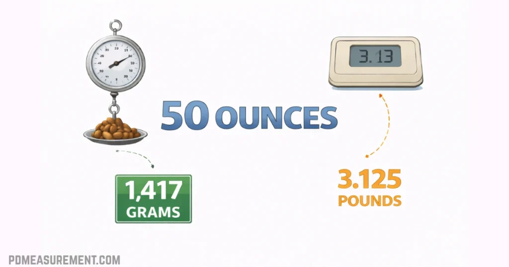 how-heavy-is-50-ounces