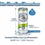 white-claw-can-dimensions