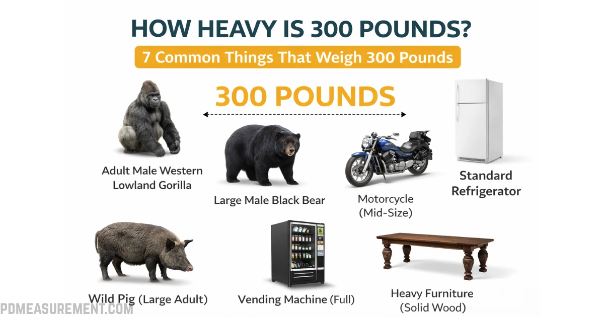 how-heavy-is-300-pounds